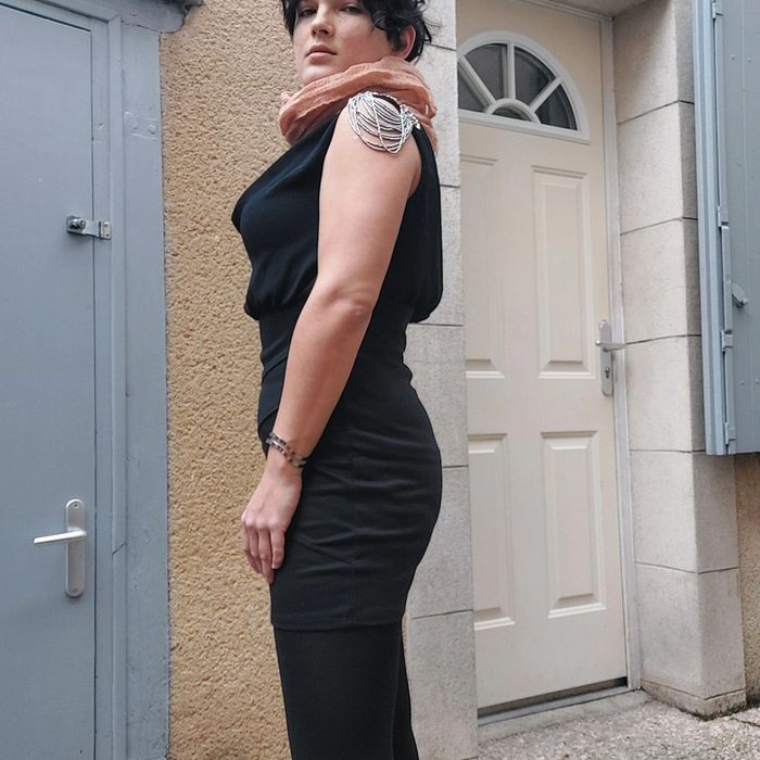 Jolie robe de soirée pour 36 ou petit 38 - photo numéro 2