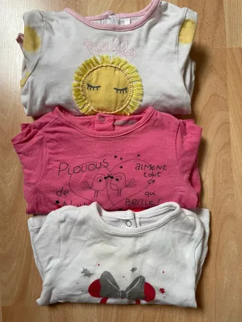 Lot 3 pyjamas été 2 pièces