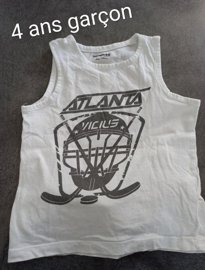 Tee shirt sans manche