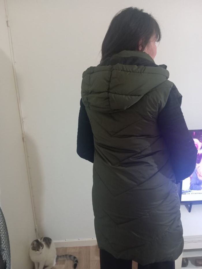 Doudoune kaki sans manches JDY - photo numéro 2