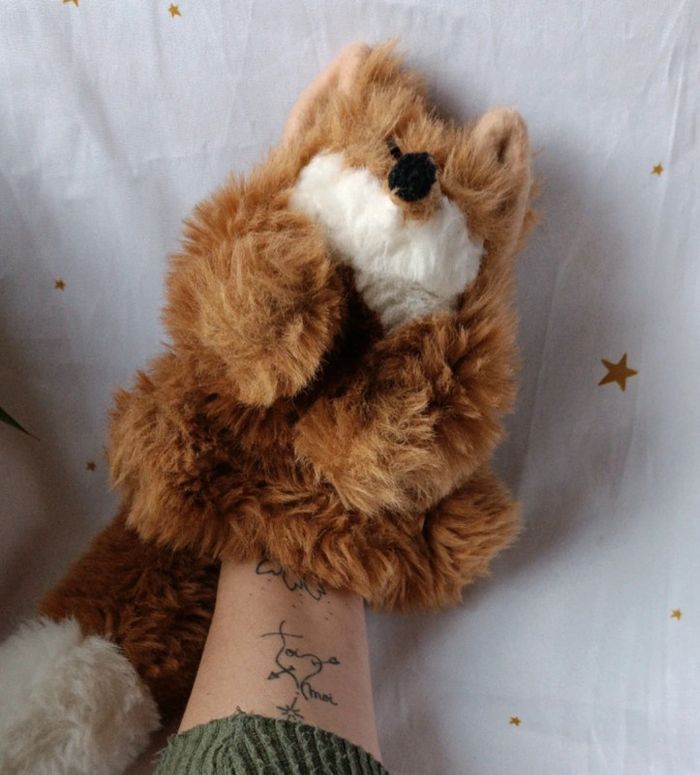 Peluche plush Teddy marionnette muppets puppets fluppets furrytails ventriloquie ventriloque - photo numéro 14