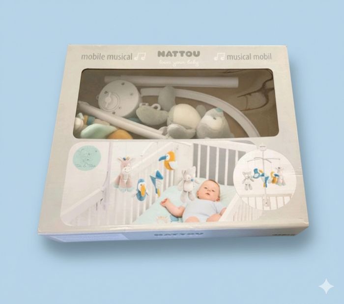 Mobile bébé musical Tim et Tilloo de Nattou - photo numéro 2