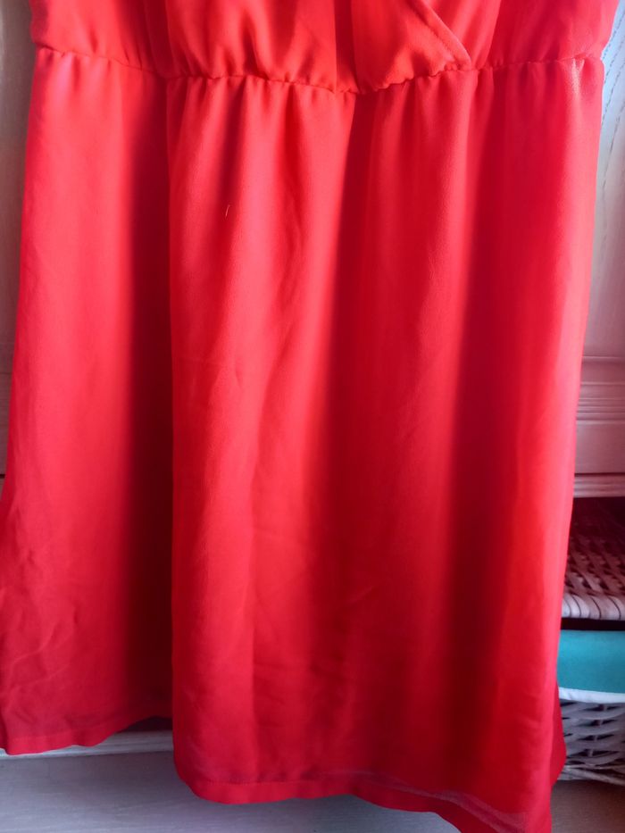Robe courte rouge T38 Kiabi - photo numéro 2