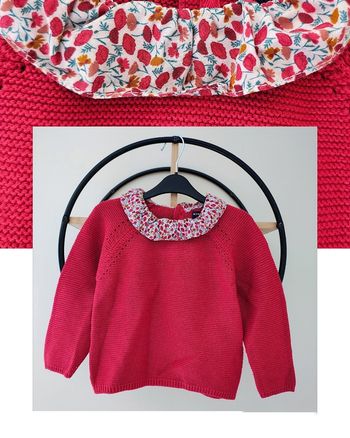 18 mois pull maille col claudine kiabi