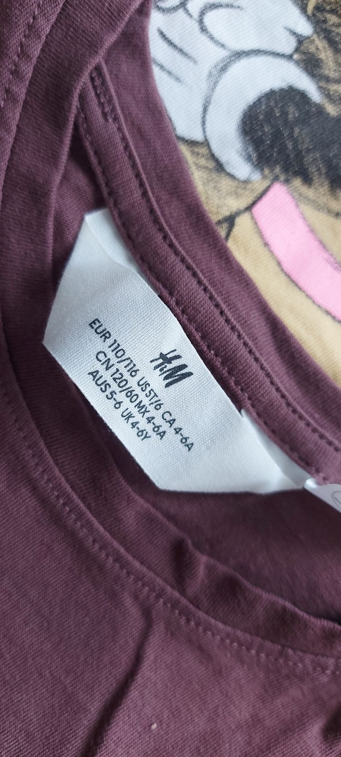 Lot de t-shirts H&M Minnie 110/116 - photo numéro 4