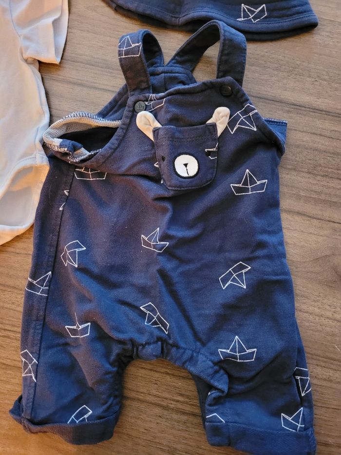 Ensemble naissance marin chapeau vertbaudet 1 mois - photo numéro 2