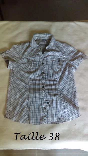 Chemise à manches courtes, femme T38 - Cecil