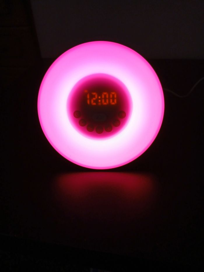 Réveil  lumière musique  Rohs