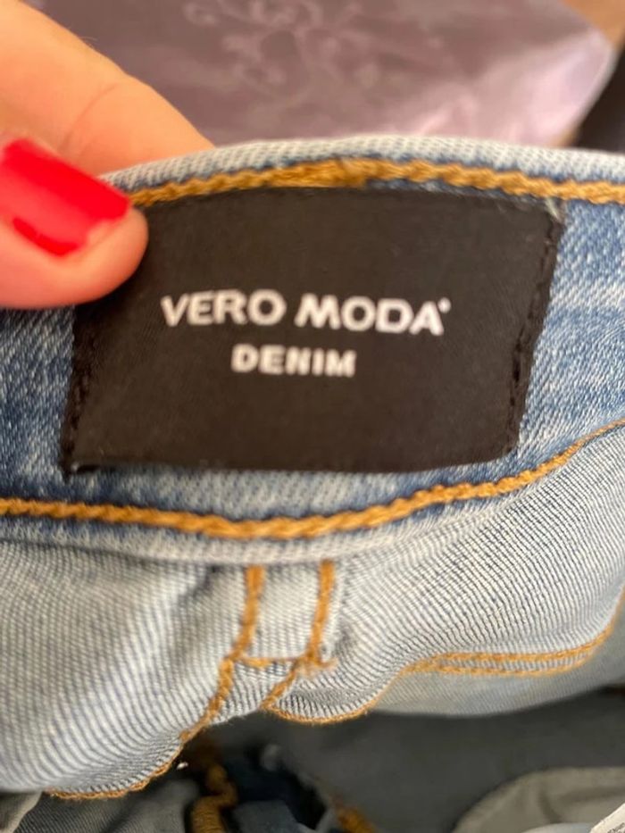 jeans skinny Vero Moda bleu taille S - photo numéro 4