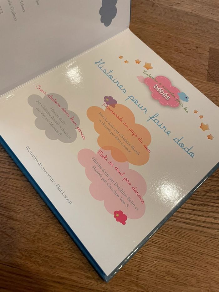 Livre Histoires à raconter pour les bébés Histoires pour faire dodo - photo numéro 7