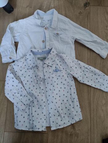 Lot de 2 chemises