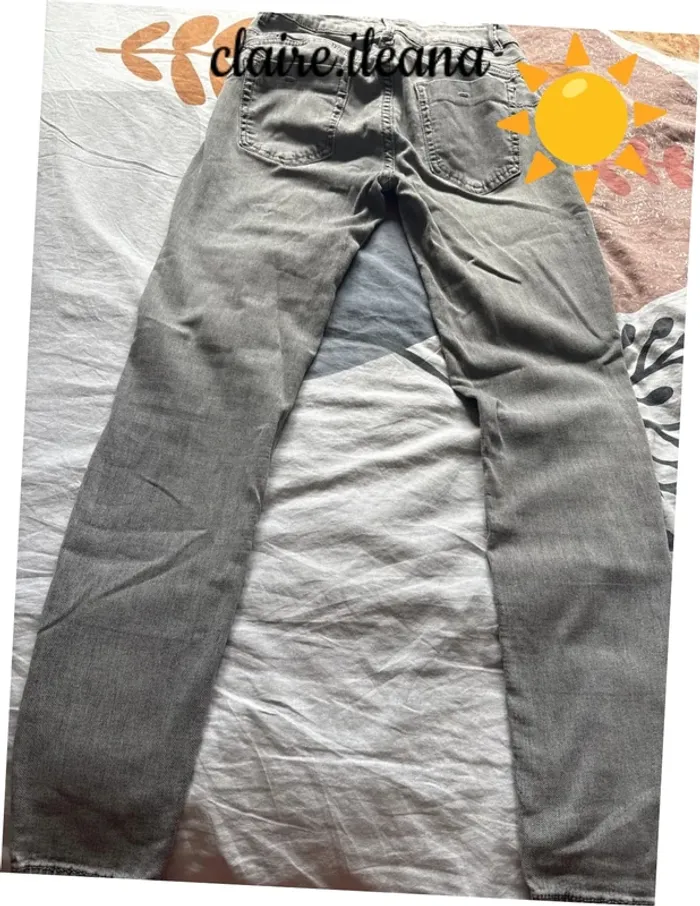🛑Jeans gris🛑 T38 - photo numéro 6