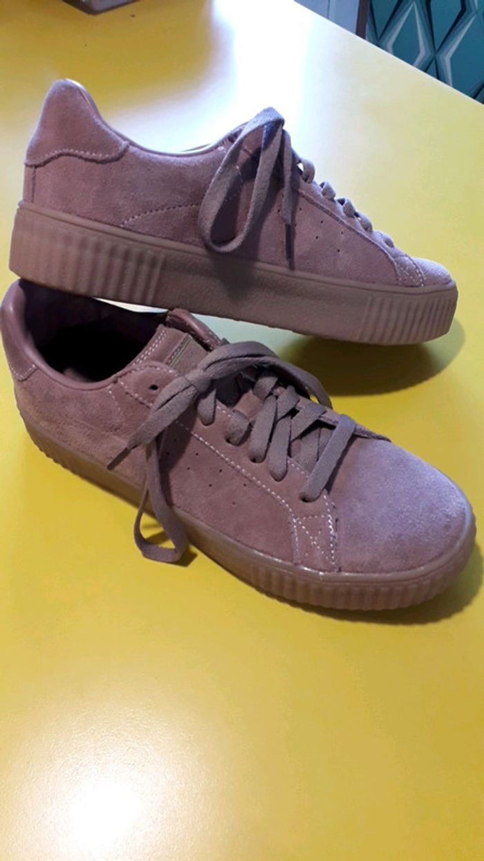 Tennis vieux rose