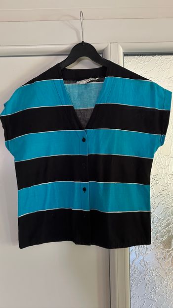 Chemise à rayures vintage
