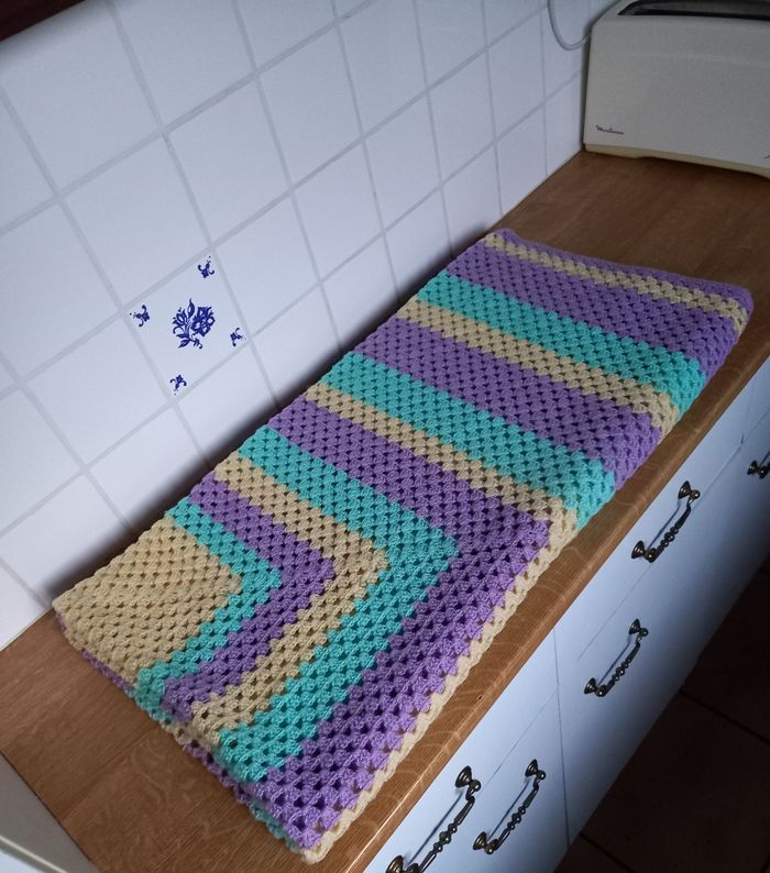 Couverture tricot - photo numéro 2