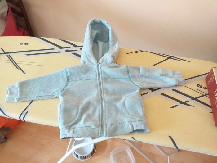 Gilet polaire bébé mixte 6 mois