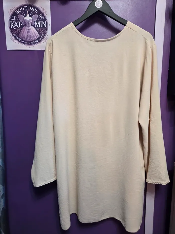 Blouse manches longues retroussables T52 - photo numéro 5