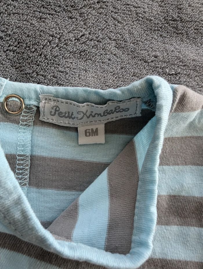 T-shirt manches longues - 6 mois - Petit Kimbaloo - photo numéro 2