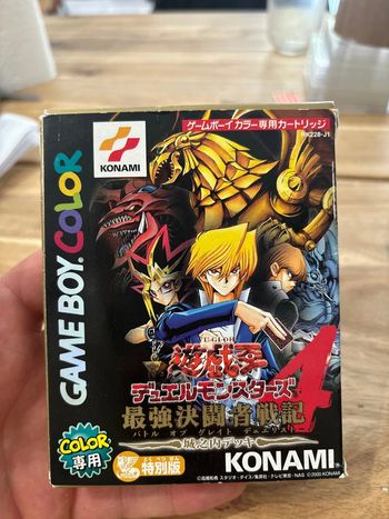 Yu-Gi-Oh Dual monsters 4 - Nintendo Game Boy Color / GBC / JAP