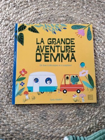 La grande aventure d'Emma livre à découpes