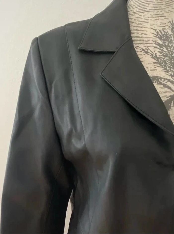 Veste similicuir taille L - photo numéro 2