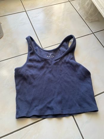 Top court bleu, M. Primark.