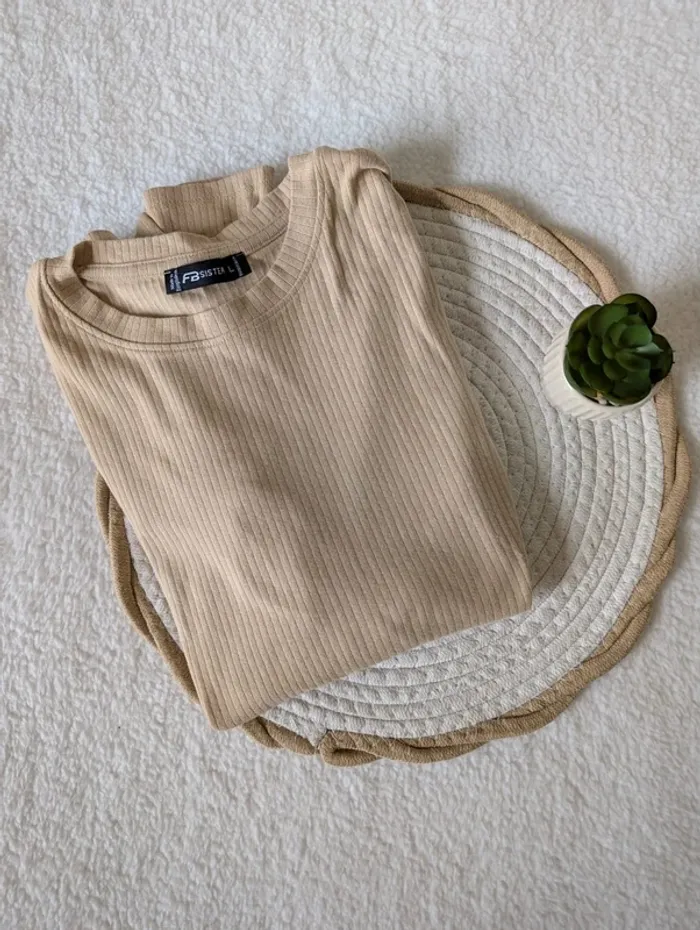 🤎 Top manches longues New Yorker - L