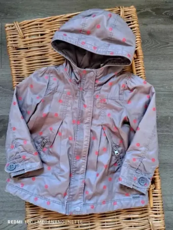 🩶 Imperméable Okaïdi - 3 ans / 98 cm - Parfait État