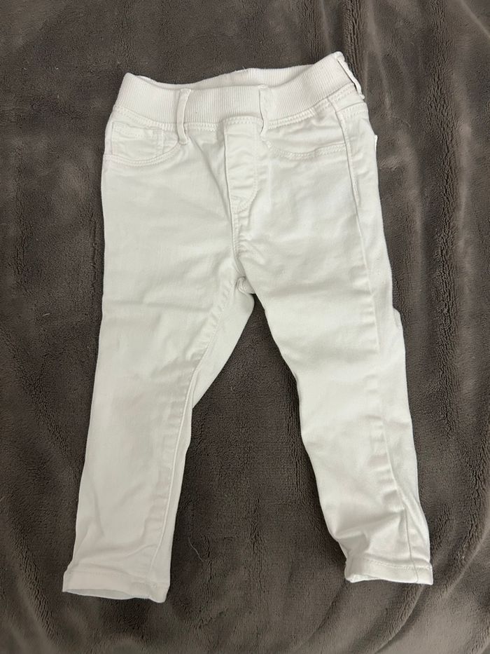 Jean blanc baby gap 18-24 mois