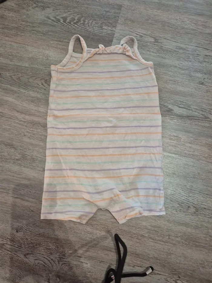 2 pyjamas été léger à bretelles - photo numéro 4