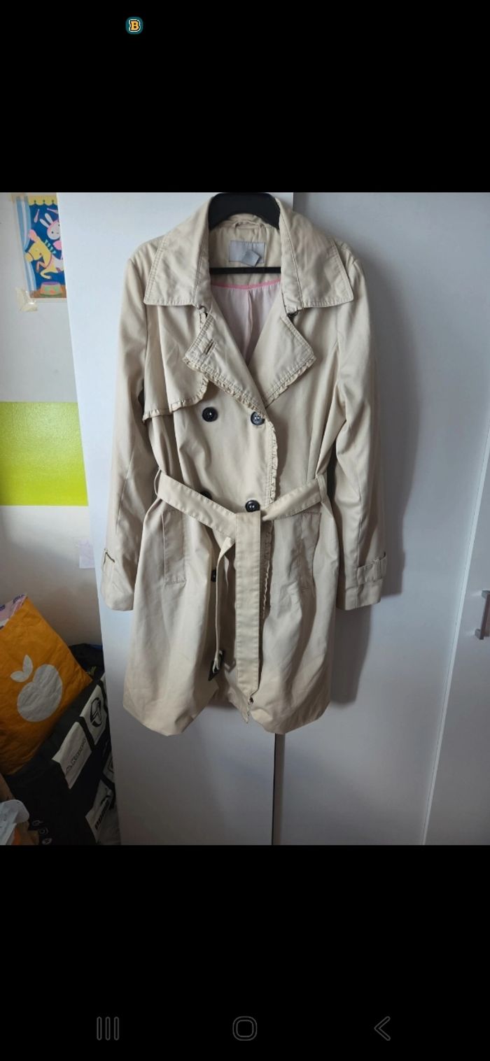 Trench beige h&m 42