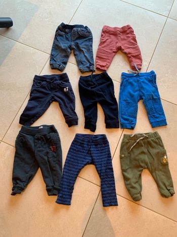 Lot pantalons 12 mois