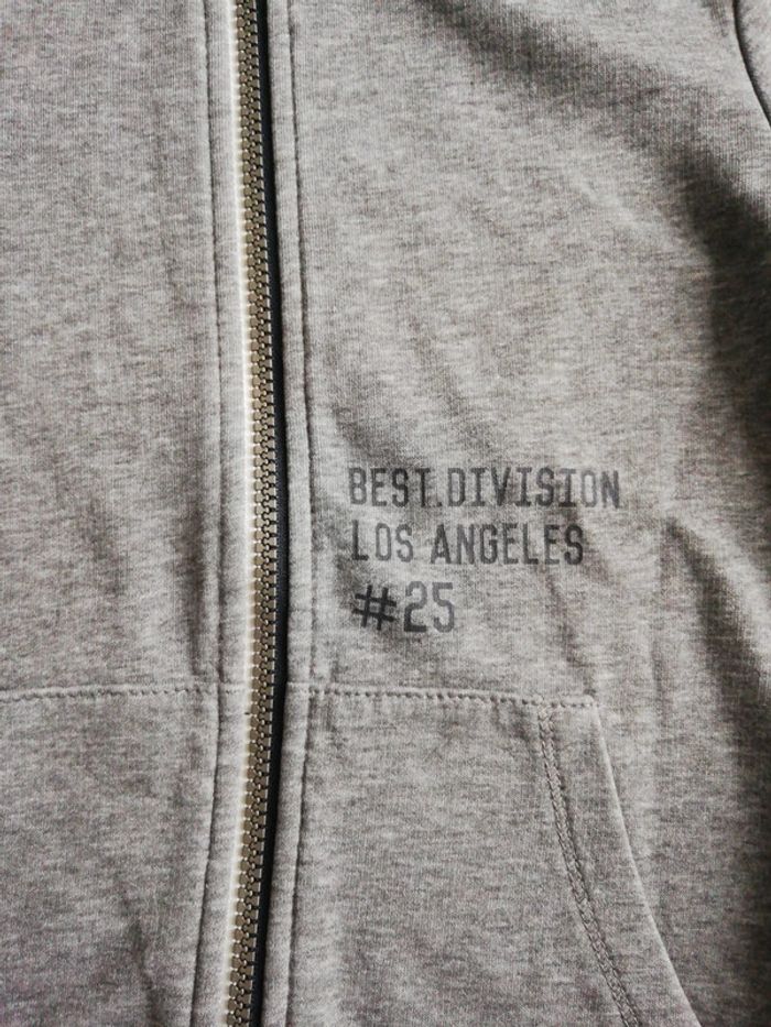 Sweet zippé gris - photo numéro 2