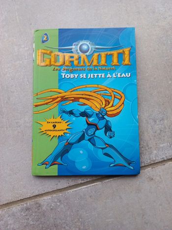 Livre pour enfant Gormiti Les seigneurs de la nature