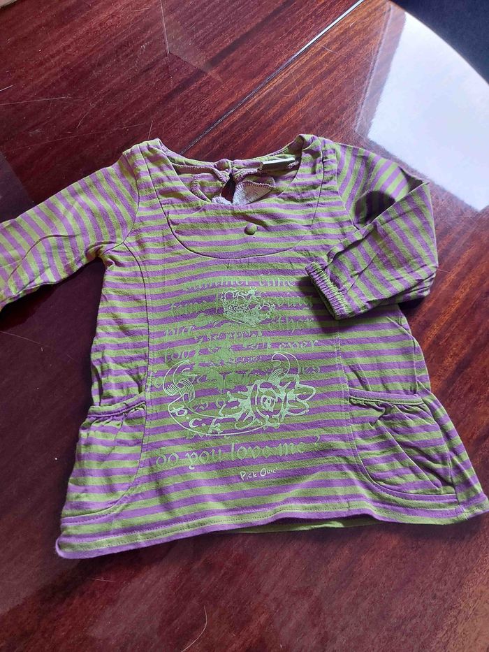 Haut manche longue fille - photo numéro 2