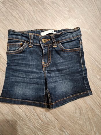 Short en jean