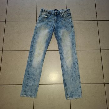 Lot jean skinny garçon