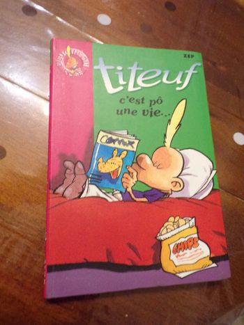 Livre N°1173 titeuf c'est po une vie Bibliothéque rose