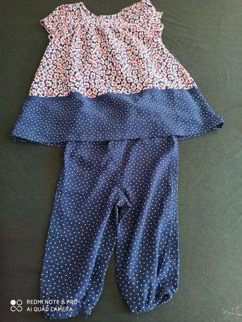 Ensemble tunique+pantalon fluide
