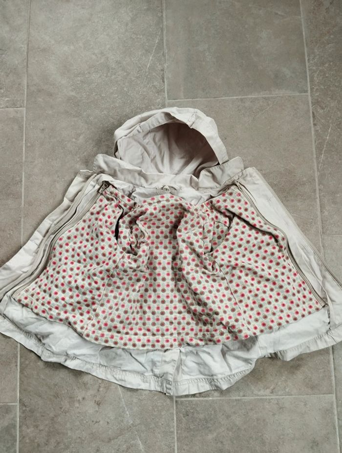 Manteau fille 18 mois doublure amovible - photo numéro 3