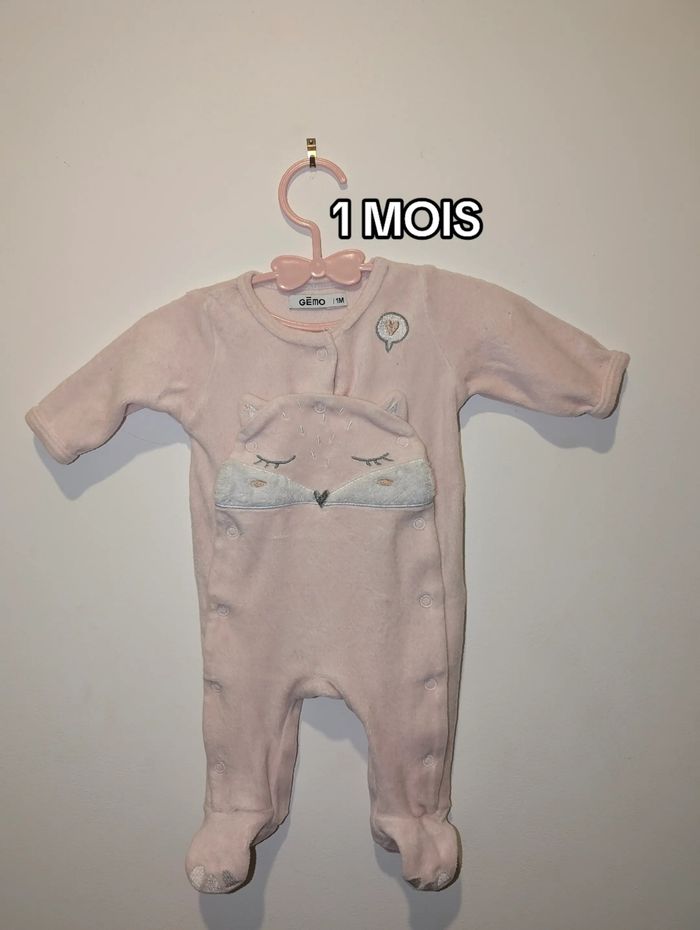 Pyjamas 1 mois