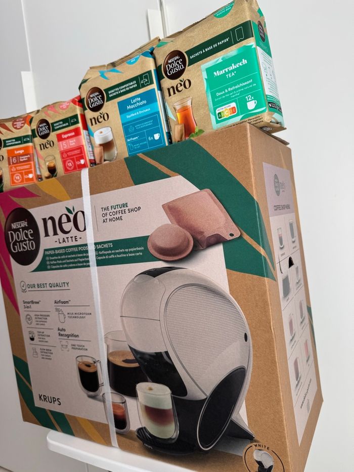 Machine à café dolce gusto neo krups + 4 paquets de dossettes cadeau🎅🎄 - photo numéro 4