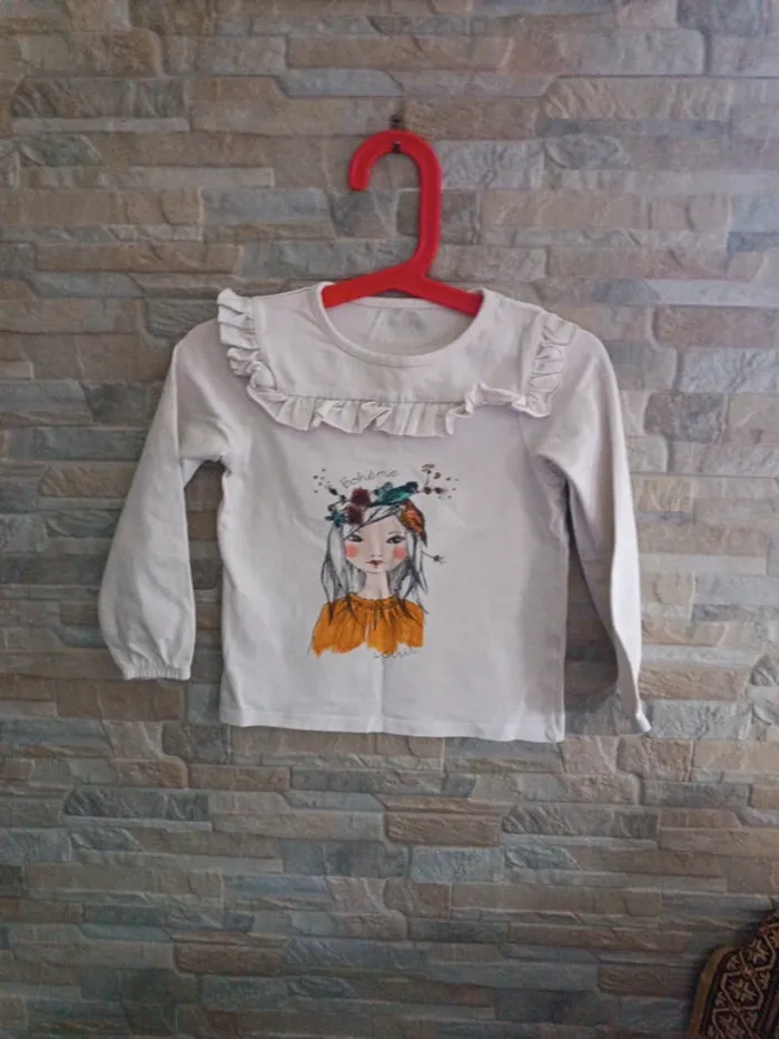T-shirt blanc Orchestra 4A - photo numéro 1