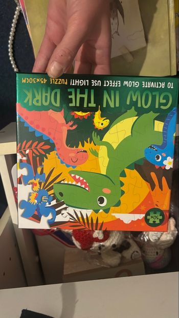 Puzzle dinosaure phosphorescent 
