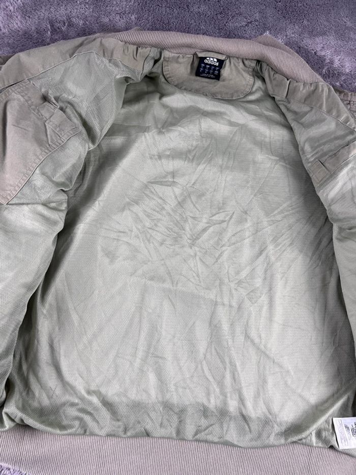 Veste type Harrington vert kaki Adidas Taille M - photo numéro 15