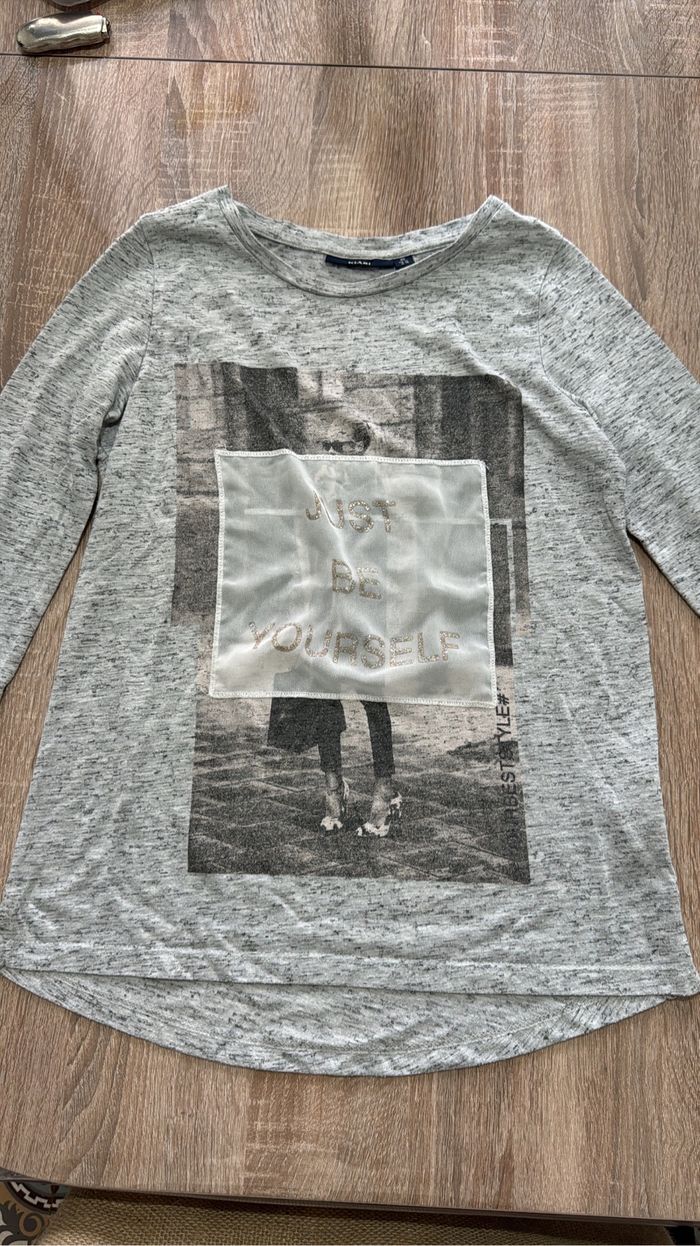 T-shirt manche 3/4