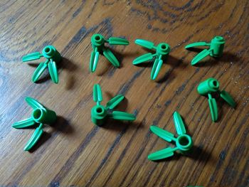 Lego 8 feuillages plantes vertes