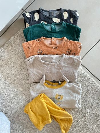 Set Ensemble Gros lot pyjama intégral + 1 deux pièces  phosphorescent