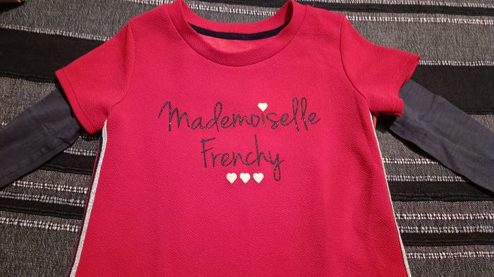 Robe/Robe tunique manches courtes & Tee-shirt manches longues, 4 ans