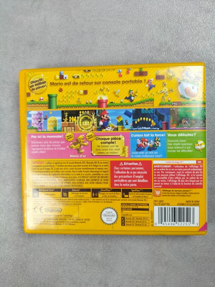 Jeu Nintendo 3DS – New Super Mario Bros. 2 - photo numéro 2